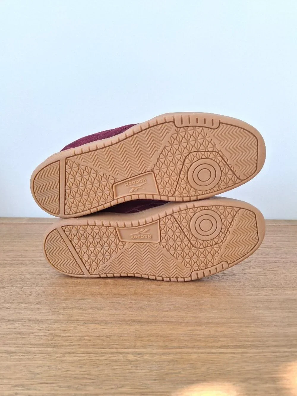 (New) Reebok – Forte Lounger Double Up Suede Sneakers (Black Cherry) – Women 8.5